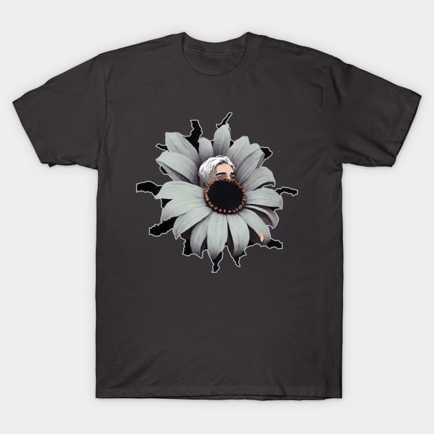 Abstract flower illustration T-Shirt by KOTYA